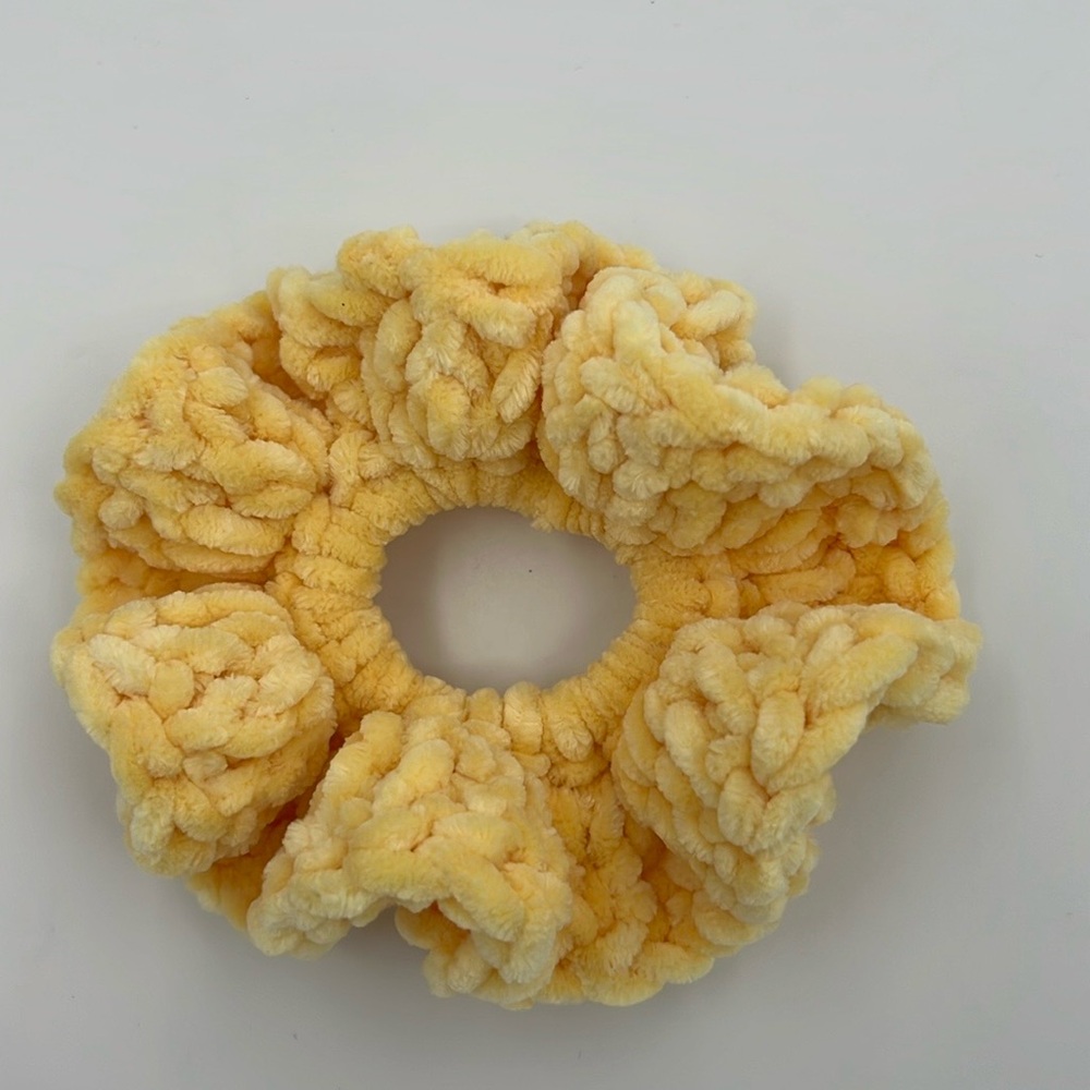 Wholesale 10 Oversized Scrunchies Hair Ties Crochet Handmade Mystery Colors - Picture 14 of 16